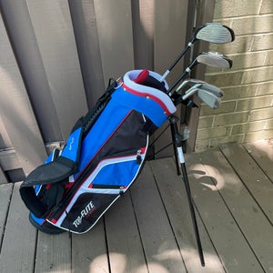 Top Flite Junior Complete Golf Set With Bag  Ages 8-12  Rights Handed