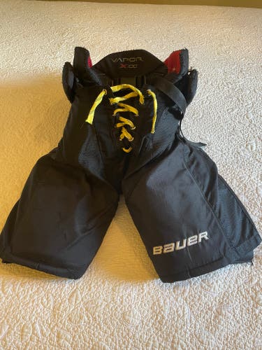Bauer Vapor X100 Hockey Pants Junior Medium Black