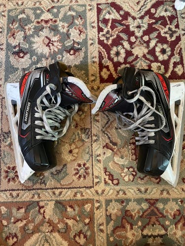 Used Bauer Regular Width  Size 10 Vapor X2.9 Hockey Goalie Skates