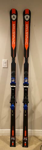 Used Men's 2018 Dynastar Racing Speed WC FIS GS Skis With Bindings Max Din 18