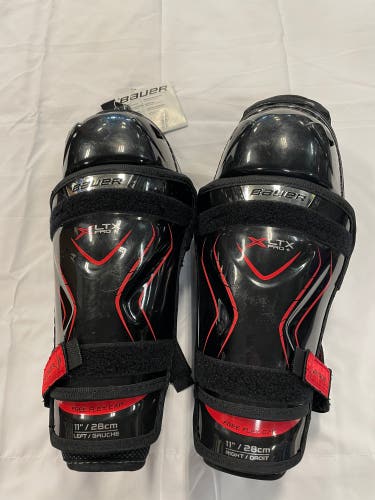 New Bauer Vapor XLTX Pro+ Shin Pads Junior 11”