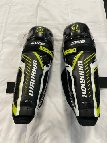 New Warrior Alpha DX3 Shin Pads Size 12"