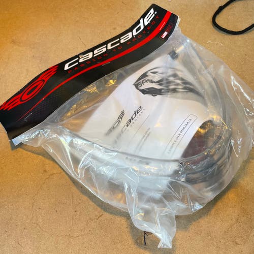 New Cascade TP-S Throat Guard Clear