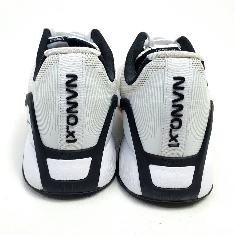 Reebok Mens Nano X1 Shoes Size 10.5 White Gum Gym Training Sneakers FZ0634  | SidelineSwap
