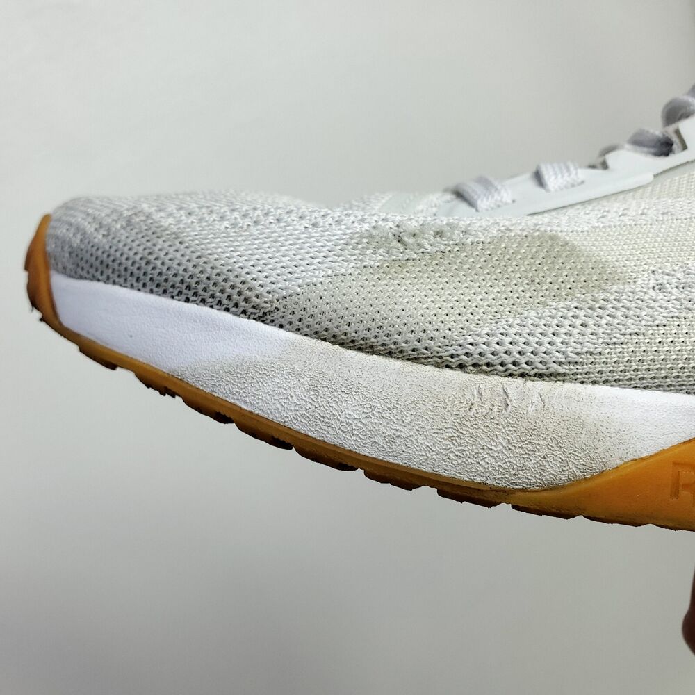 Reebok Mens Nano X1 Shoes Size 10.5 White Gum Gym Training Sneakers FZ0634  | SidelineSwap