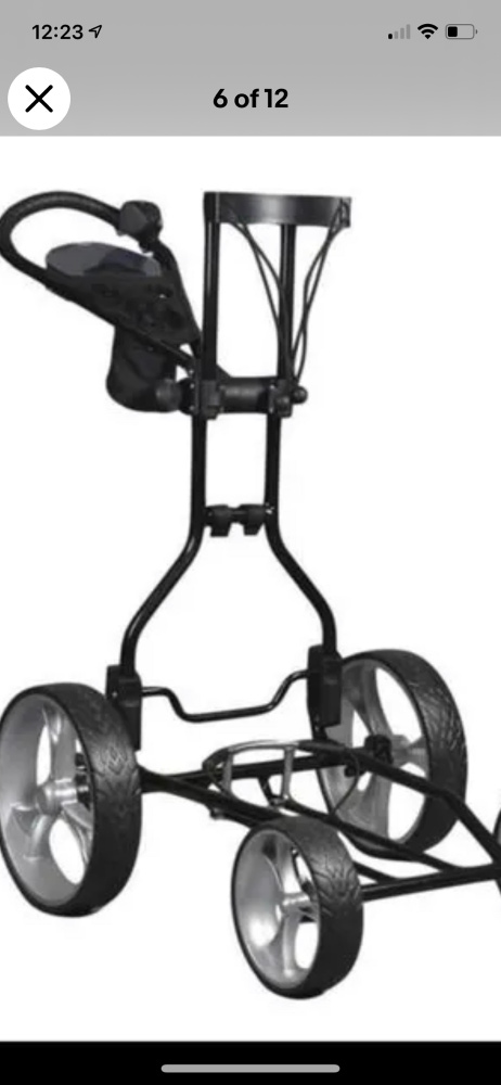 Golf bag cart with 4 wheels NEW