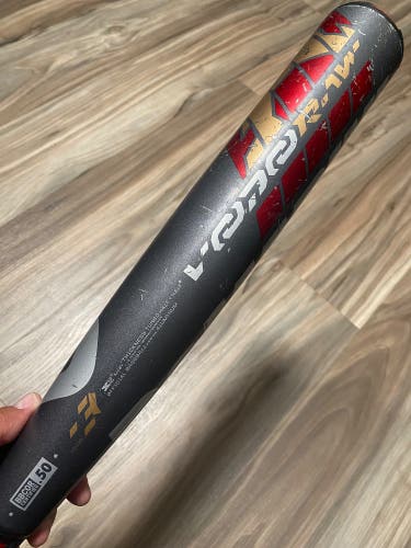 BBCOR Certified Hybrid (-3) 30 oz 33" Voodoo Raw Bat