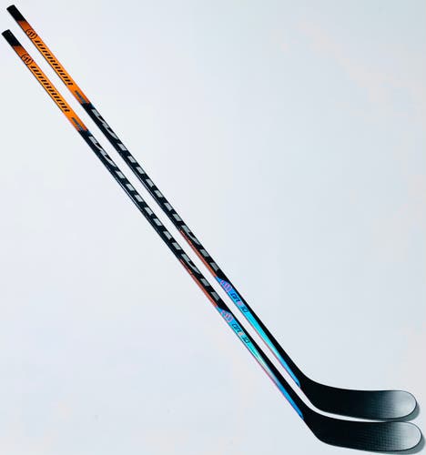 New 2 Pack Warrior Covert QRE10 Hockey Sticks-LH-P28M-75 Flex-Spiral Tactile Grip