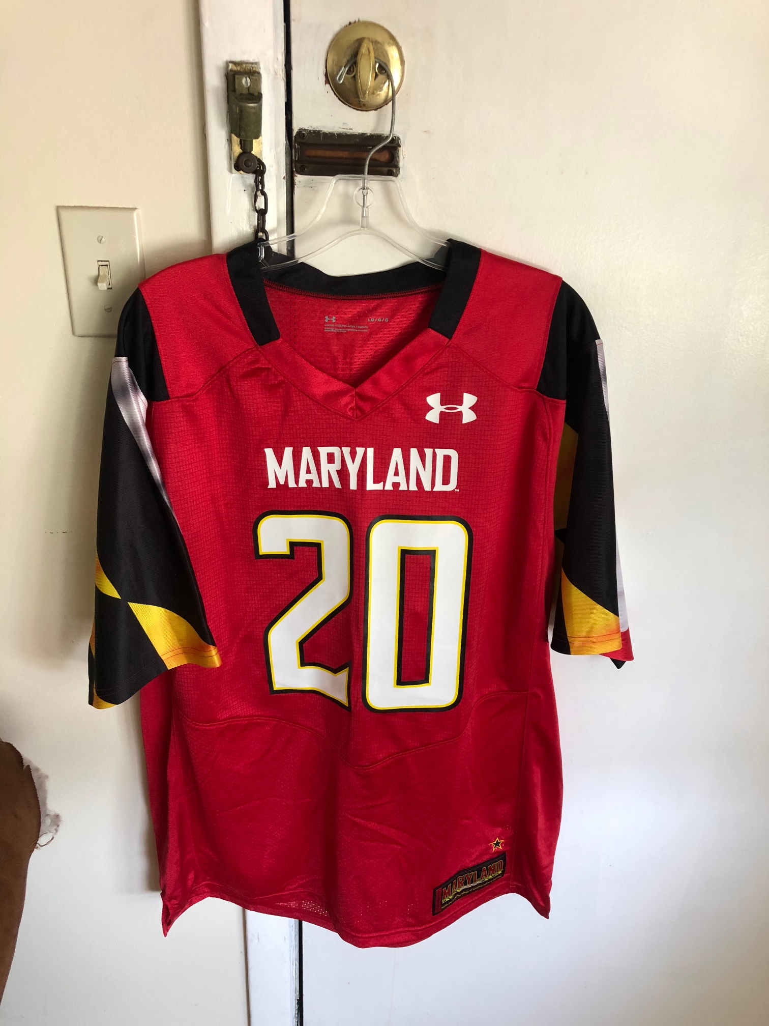 Maryland Terrapins UA Mens NCAA football jersey L