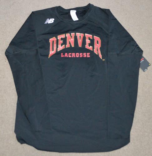 NEW Denver Pioneers Lacrosse Team Issued New Balance 4040 Select Top Compression Shirt Large