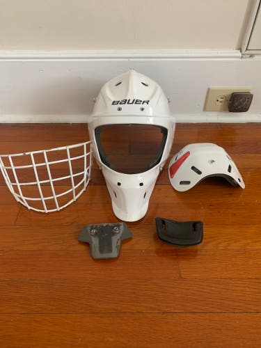 Used Bauer Profile 930 Goalie Mask