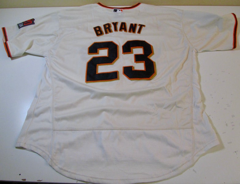 GIANTS CREAM COLORED BASEBALL JERSEY Adult Men's New Size 48