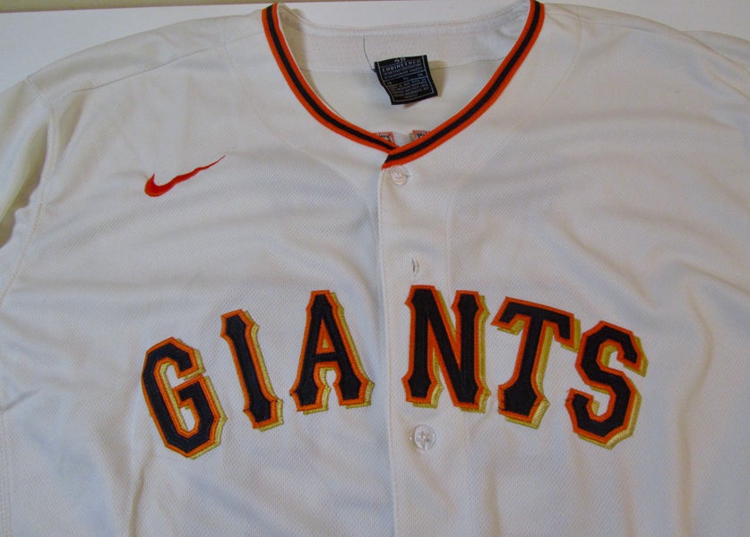 GIANTS CREAM COLORED BASEBALL JERSEY Adult Men's New Size 48