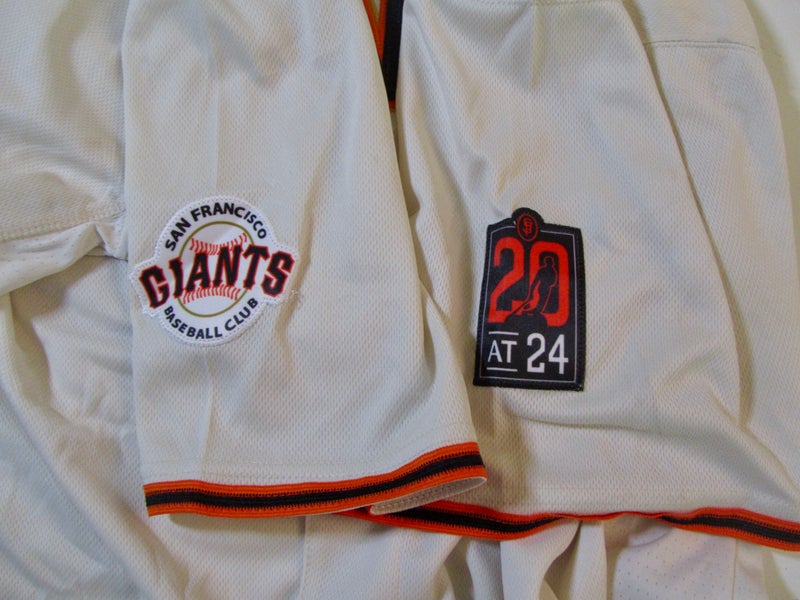 GIANTS CREAM COLORED BASEBALL JERSEY Adult Men's New Size 48