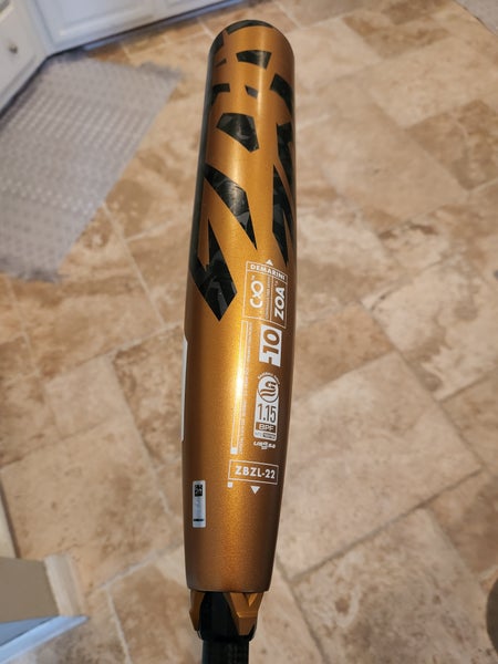 Used USSSA Certified 2022 DeMarini Composite Zoa Bat (-10) 21 oz 31"