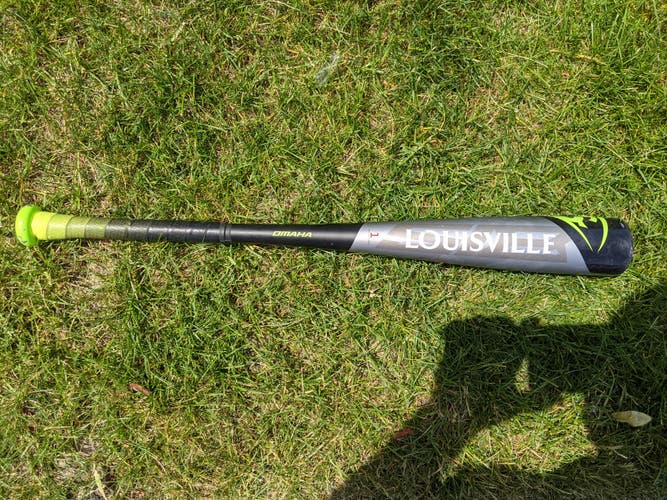 Used 2021 Louisville Slugger Alloy Omaha Bat (-10) 17 oz 27"
