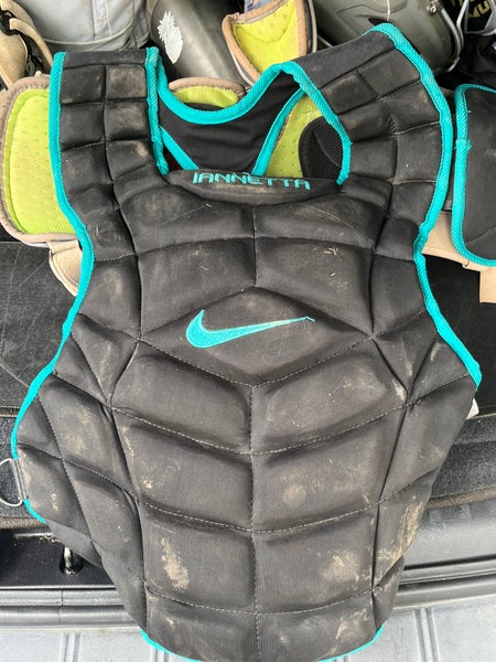 Nike 17” red gray pro issue catchers chest protector