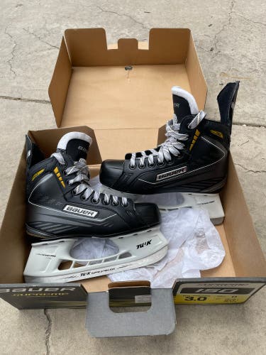 Used Bauer Size 3 Supreme 150 Hockey Skates