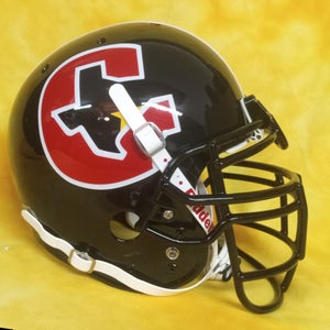 Radical!! Houston Gamblers USFL super custom throwback fullsize football helmet