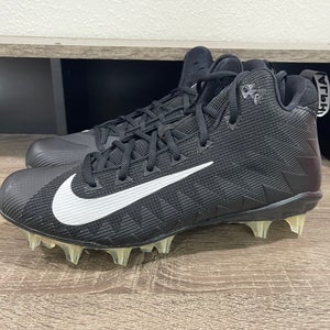 Nike Alpha Menace Pro Mid TD PF Football Cleats Black 915414-010 Men's Size 11