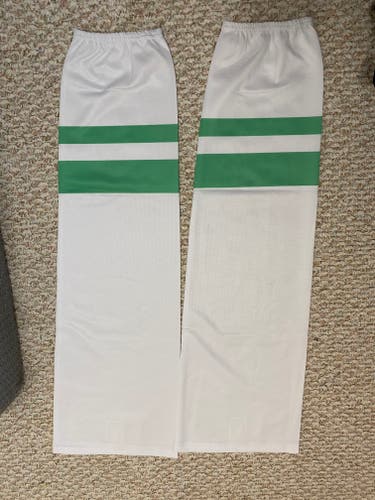 White Senior New Large Socks Pro Stock