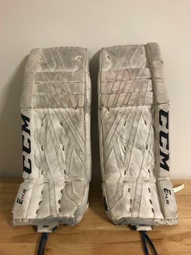 Used 28" CCM Extreme Flex E4.5 Goalie Leg Pads