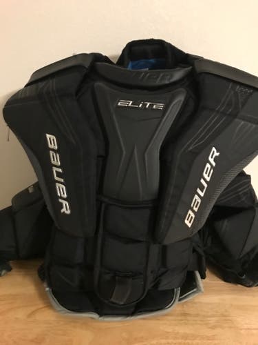 Used Small Bauer Elite Goalie Chest Protector