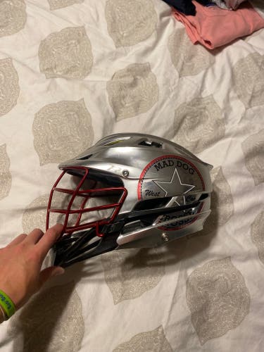 Maddog West Team Issued Lacrosse Helmet