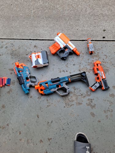 Nerf guns mix and match
