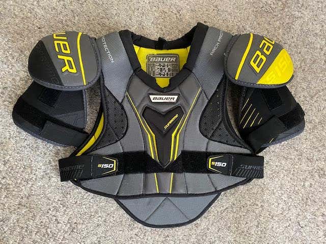 Senior Used Large Bauer Supreme S150 Shoulder Pads