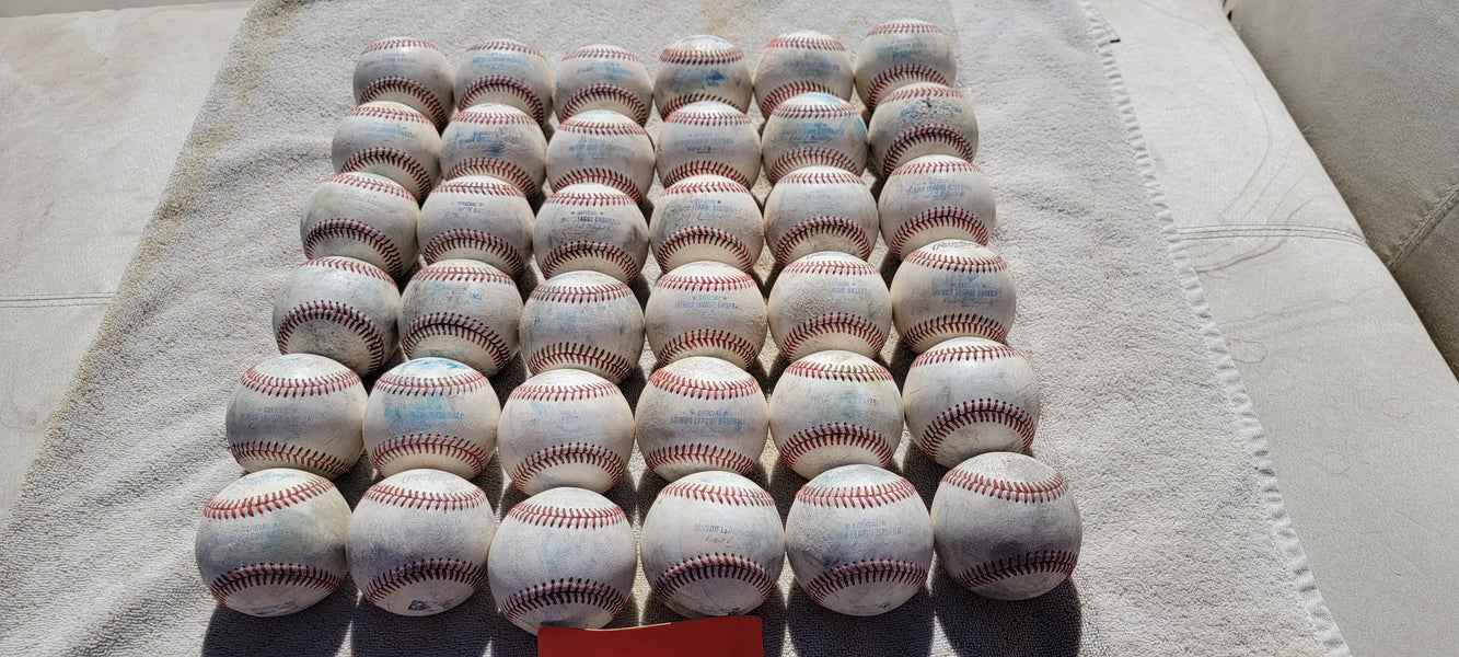 Used Rawlings Official Minor League Baseballs 36 Pack (3 Dozen)