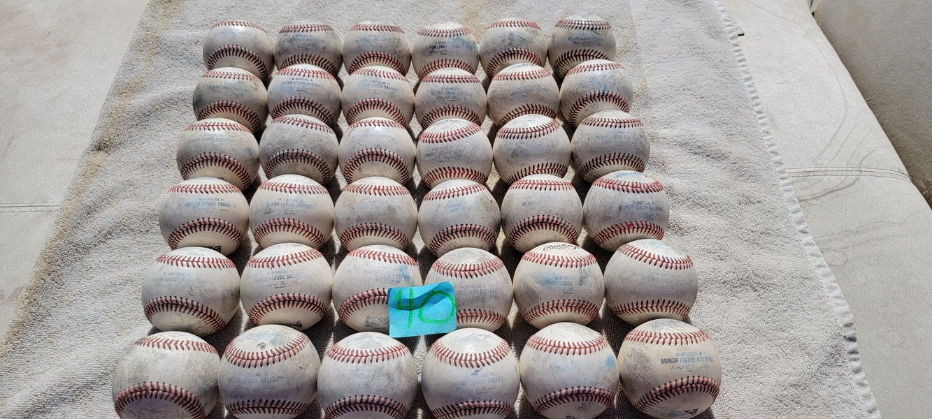 Used Rawlings Official Minor League Baseballs 36 Pack (3 Dozen)