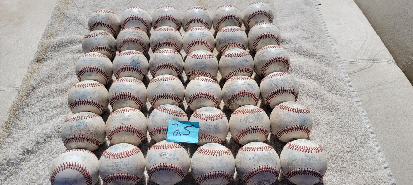Used Rawlings Official Minor League Baseballs 36 Pack (3 Dozen)