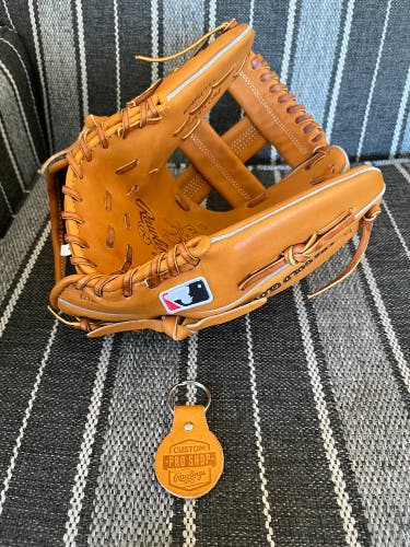 Custom Rawlings HOH PROTT2-20 11.5” Tan w/ Tan Laces Gold On Red Labels! Tulo!