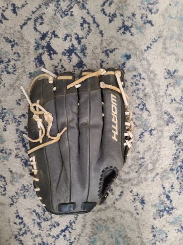 Used Worth Right Hand Throw Outfield Baseball Glove