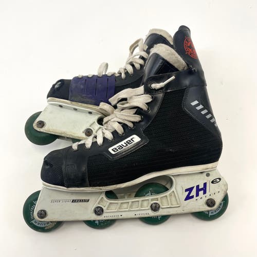 Used | Bauer ZH3 Inline Roller Blades - Size 9