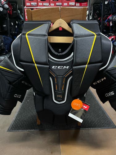 New CCM Axis Pro Senior Goal Chest Protector