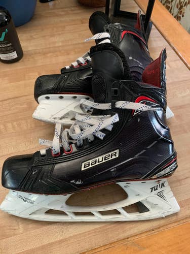 Used NHL Pro-Stock Senior Bauer Vapor 1X Hockey Skates - Christian Folin - 9.0 D Regular Width