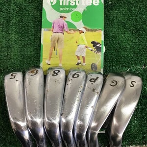 Adamd Idea Tech a4 Forged Iron Set 5-PW, GW, SW With Accra 70i Graphite Shafts