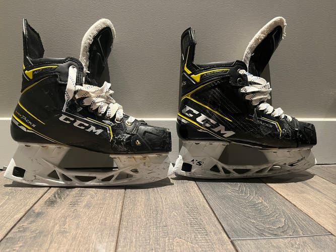 Used CCM Pro Stock Size 7 AS3 Pro Hockey Skates