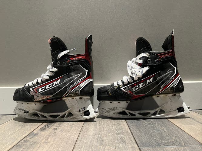 Used CCM Regular Width Pro Stock Size 7 JetSpeed FT2 Hockey Skates