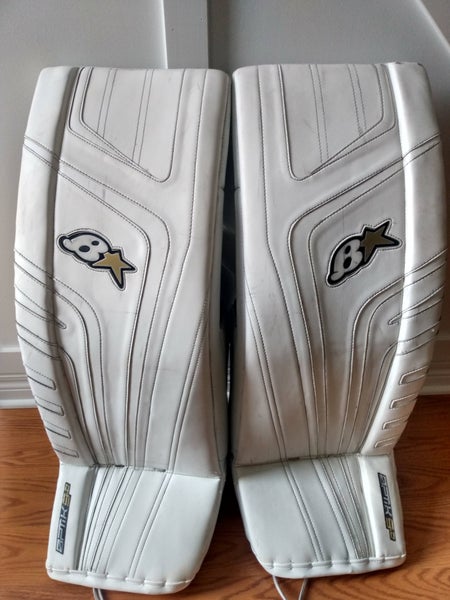 Used 33" Brian's Optik 9.0 Goalie Leg Pads