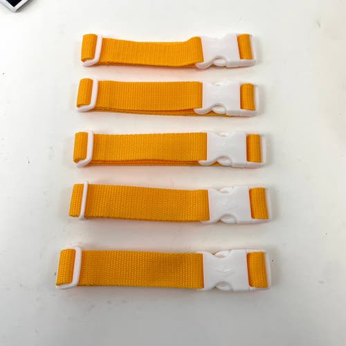 x5 - Brand New Yellow / Gold Laundry Loops