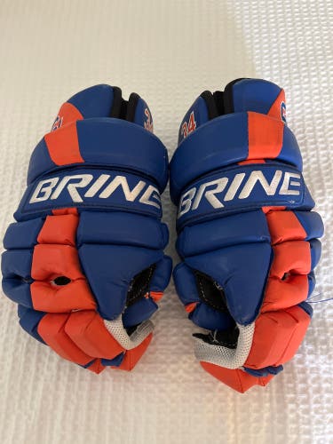 Brine Syracuse Lacrosse Gloves from Early 2000s