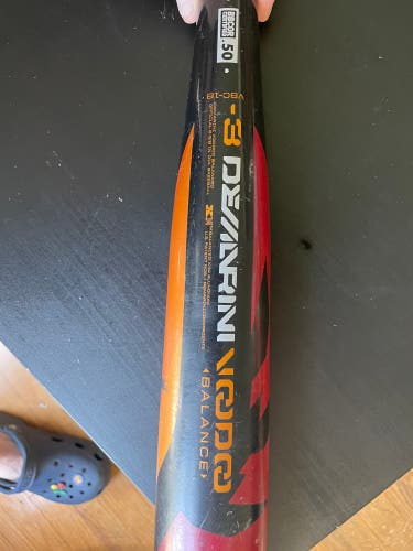 BBCOR Certified DeMarini (-3) 30 oz 33" Voodoo Bat