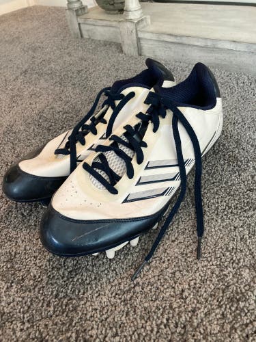 Blue Adidas Scorch Cleats (size 12.5)