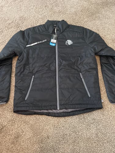 Black New Medium Bauer Jacket