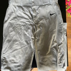Gray New Medium Nike Game Pants