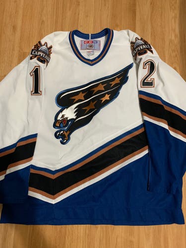 Washington Capitals Bondra CCM NHL Hockey Jersey Screaming Eagle XXL White Home