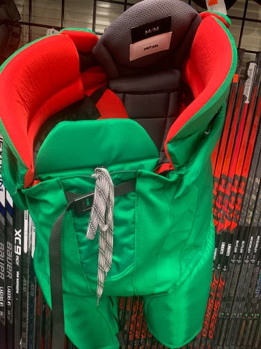 New Nicolas Petan Toronto Maple Leafs Outdoor Game St.Pats Bauer Vapor Pro Stock Pants Size Medium